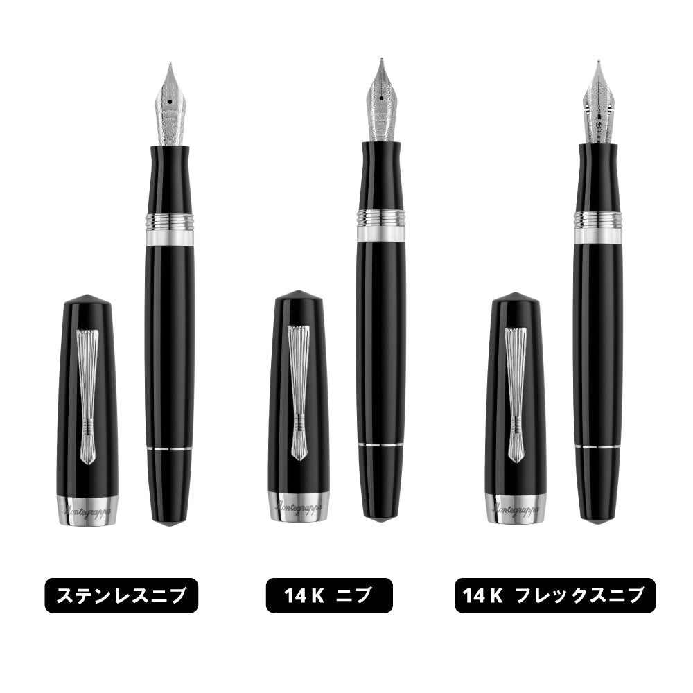 エルモ02 プラス 14金フレックスニブ 万年筆