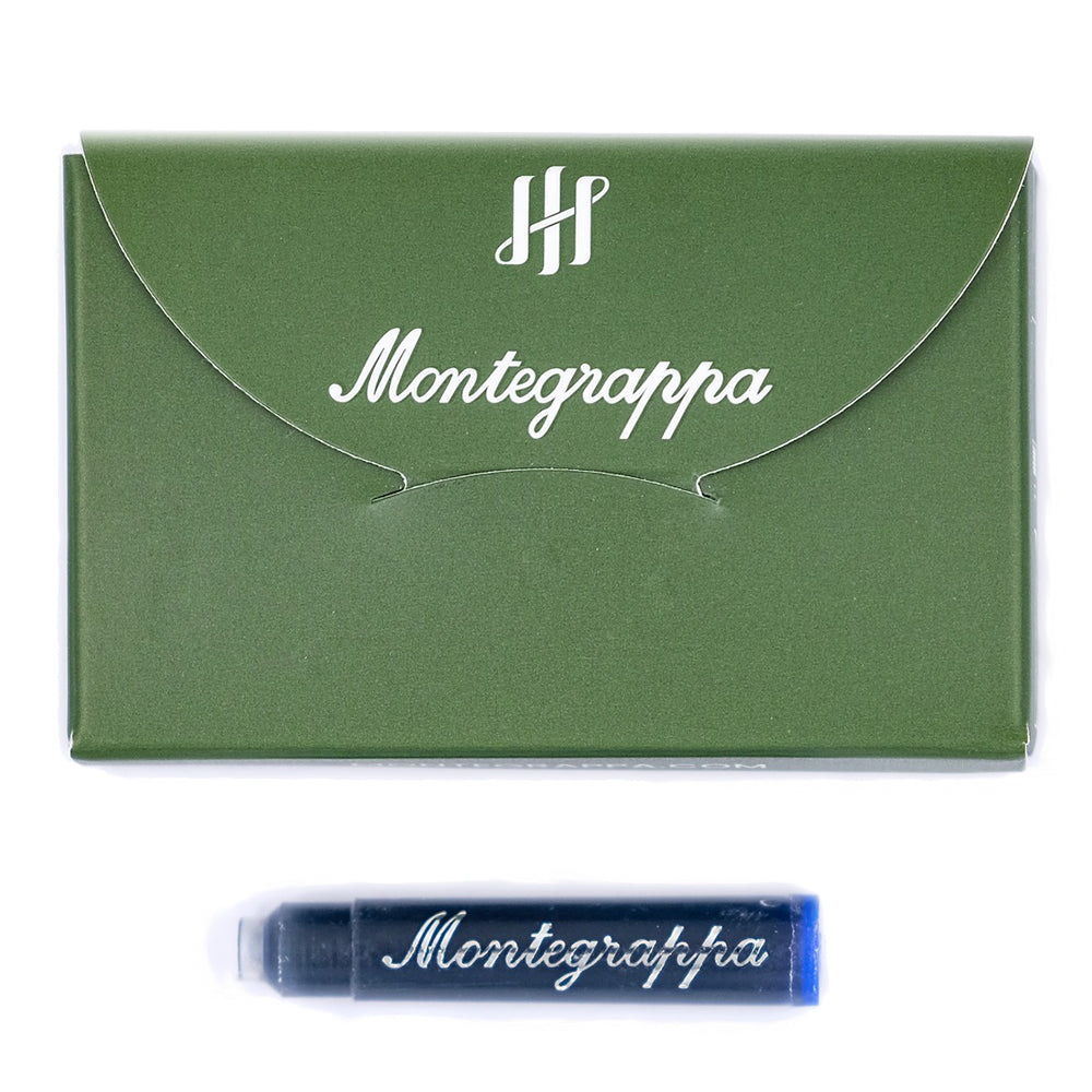 Montegrappa Ink Cartridge Blue New IA00C0EB