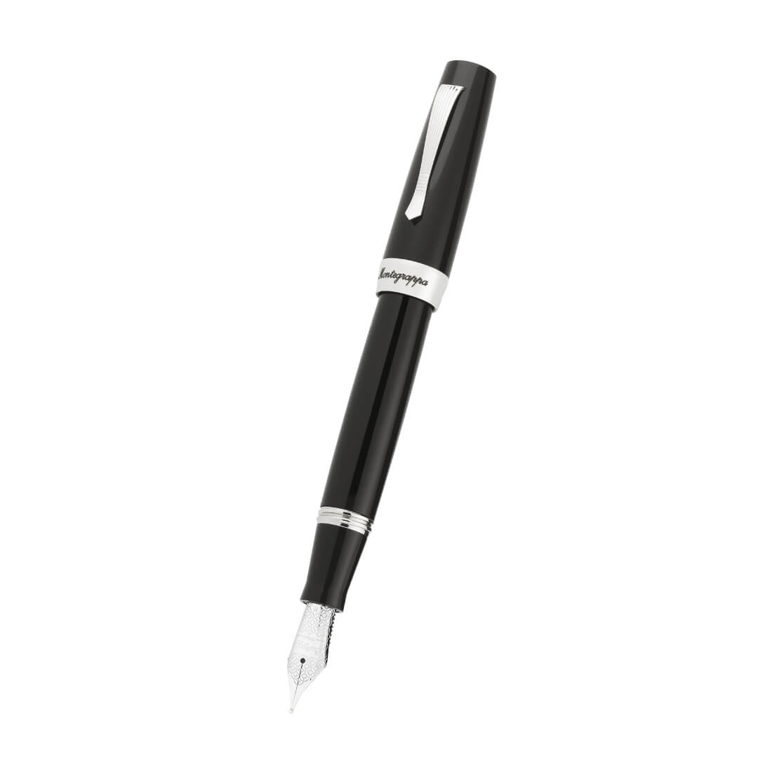 エルモ02 ジェットブラック 万年筆 – Montegrappa Japan