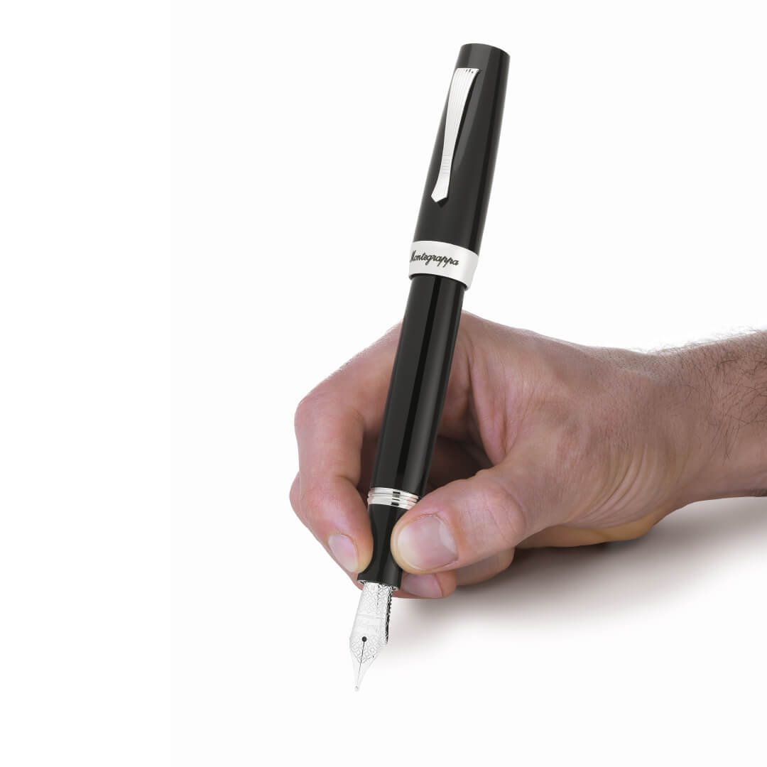 エルモ02 ジェットブラック 万年筆 – Montegrappa Japan